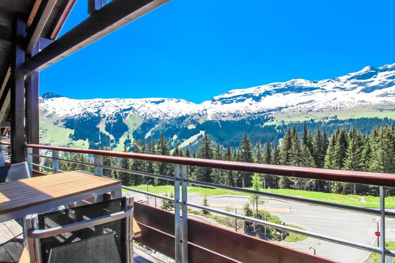 Private Penthouse 2-Bed Apartment, Ski In And Out In 5* Flaine Residence Екстериор снимка