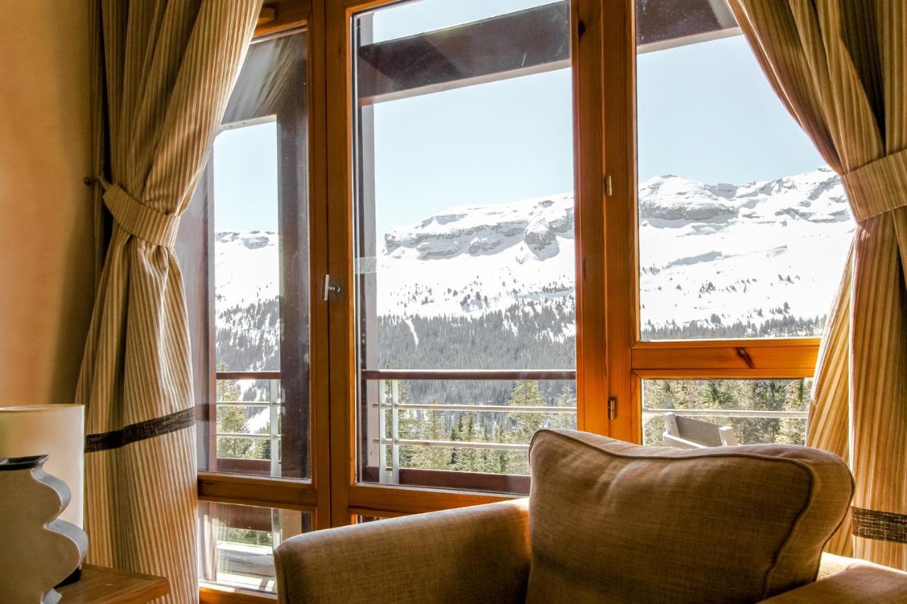 Private Penthouse 2-Bed Apartment, Ski In And Out In 5* Flaine Residence Екстериор снимка