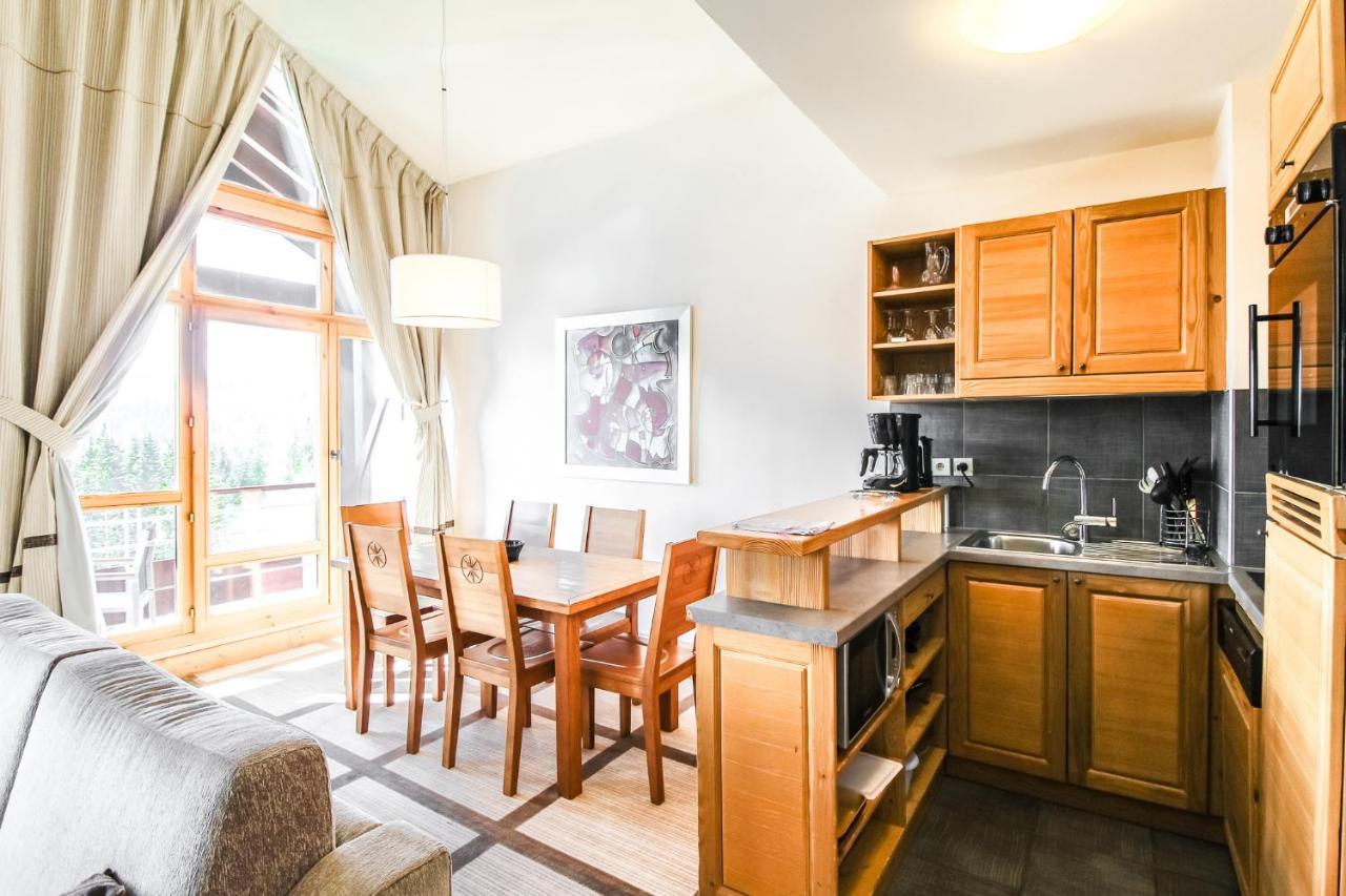 Private Penthouse 2-Bed Apartment, Ski In And Out In 5* Flaine Residence Екстериор снимка