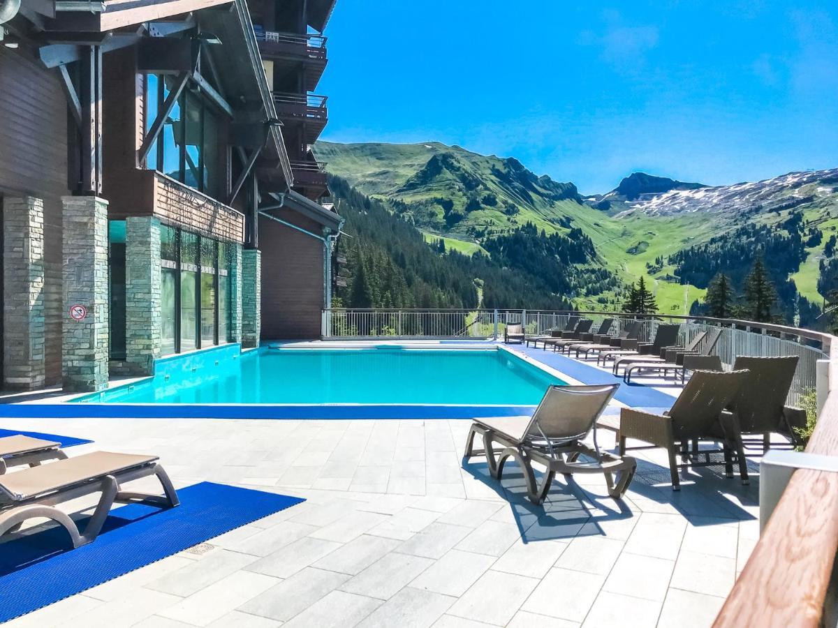 Private Penthouse 2-Bed Apartment, Ski In And Out In 5* Flaine Residence Екстериор снимка
