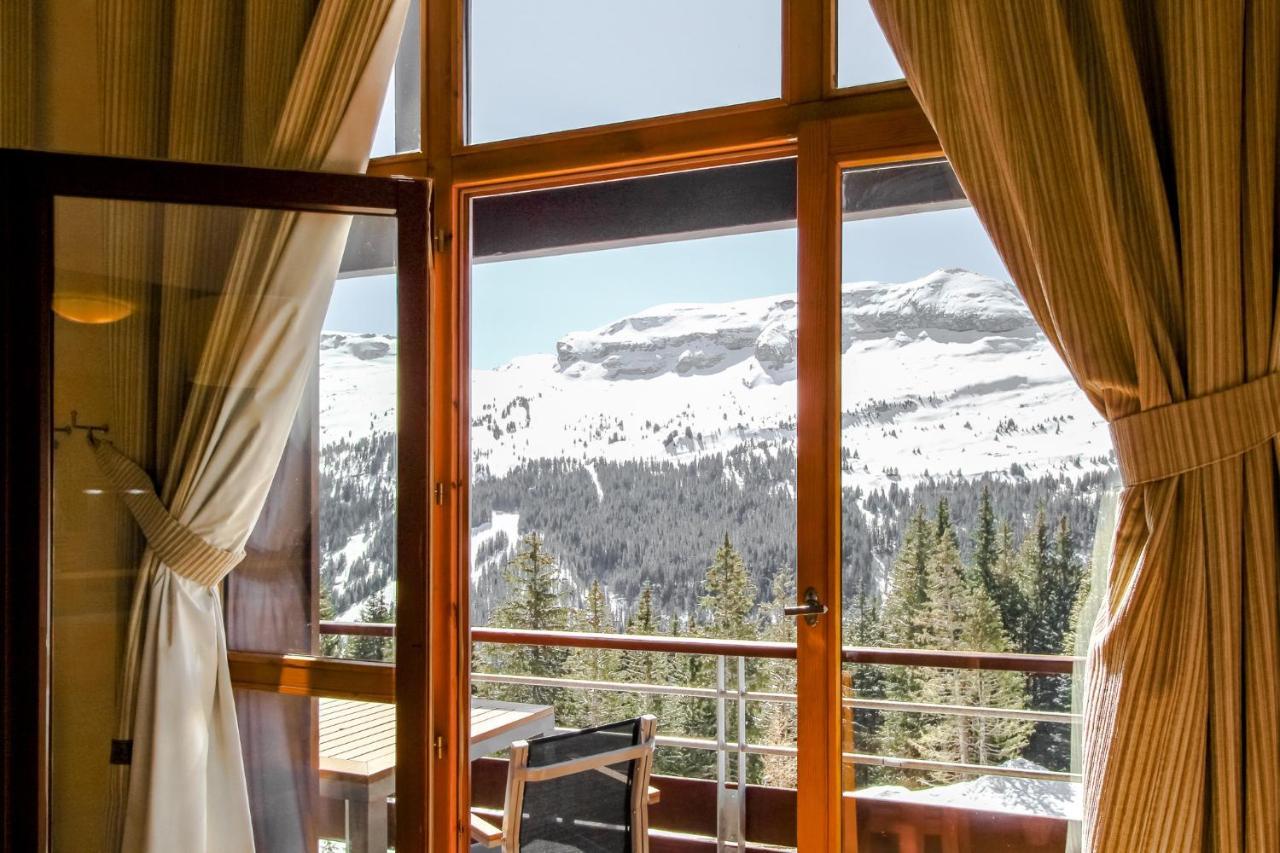 Private Penthouse 2-Bed Apartment, Ski In And Out In 5* Flaine Residence Екстериор снимка