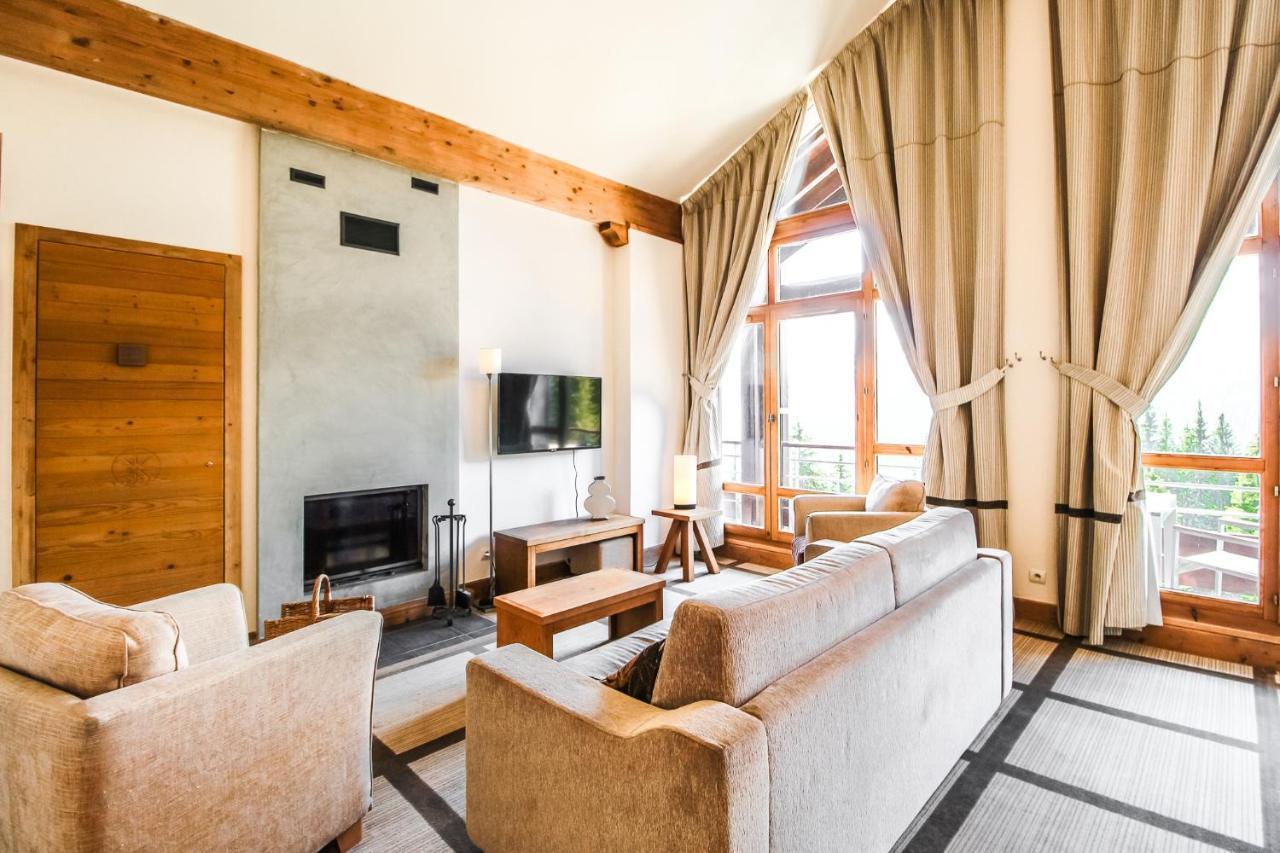 Private Penthouse 2-Bed Apartment, Ski In And Out In 5* Flaine Residence Екстериор снимка